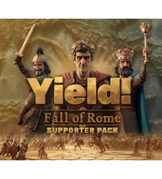 Yield! Fall of Rome - Supporter Pack DLC Steam Key GLOBAL